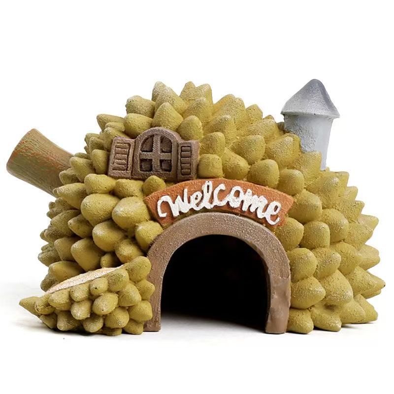 Escenografía de peceras Adornos de dibujos animados Decoración de acuario Mascotas de escalada para evitar la casa Jugando explosión transfronteriza al por mayor Fábrica personalizada