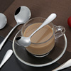 Dessert tableware stainless steel, coffee spoon home use, factory direct supply, increased thickness