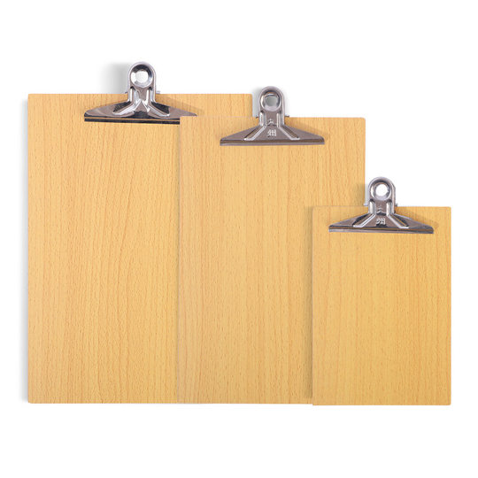 Factory wholesale writing board clip specifications variety of quick writing convenience plywood office writing board clip