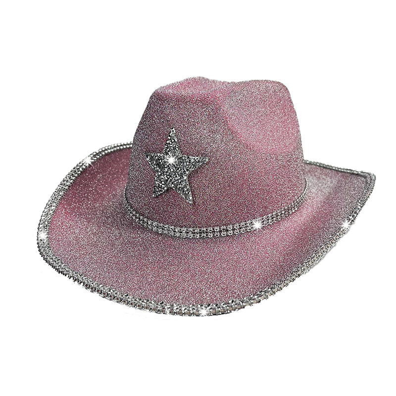 闪粉五角星围边