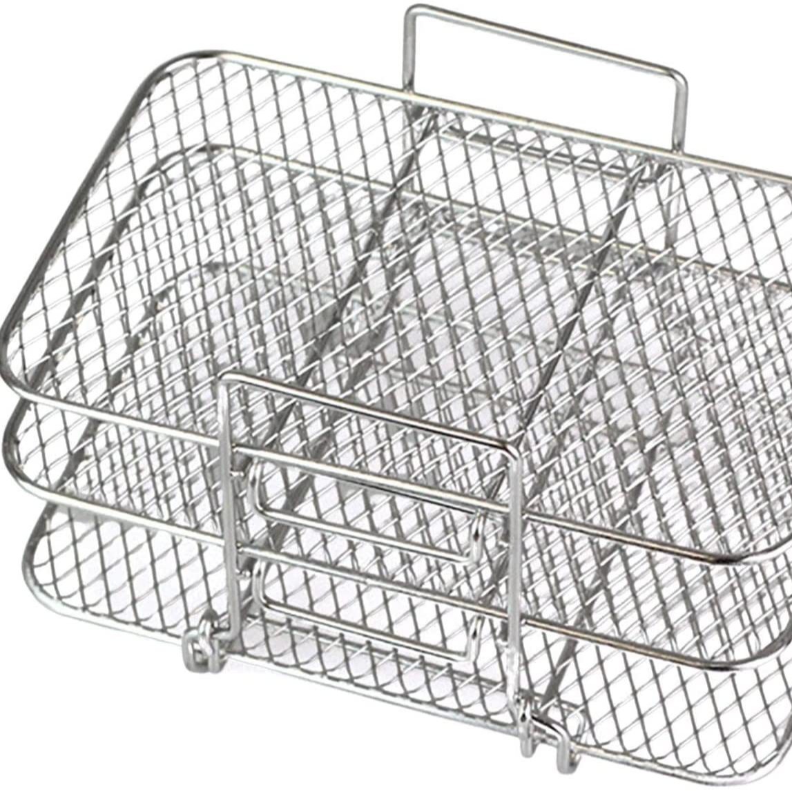 Freidora de aire accesorios de olla doble Parrilla de 3 capas FoodiAG300AG400DZ201DZ401 horno cuadrado