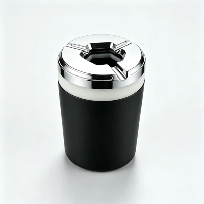 car ashtray, anti-ash flying: Car ashtray