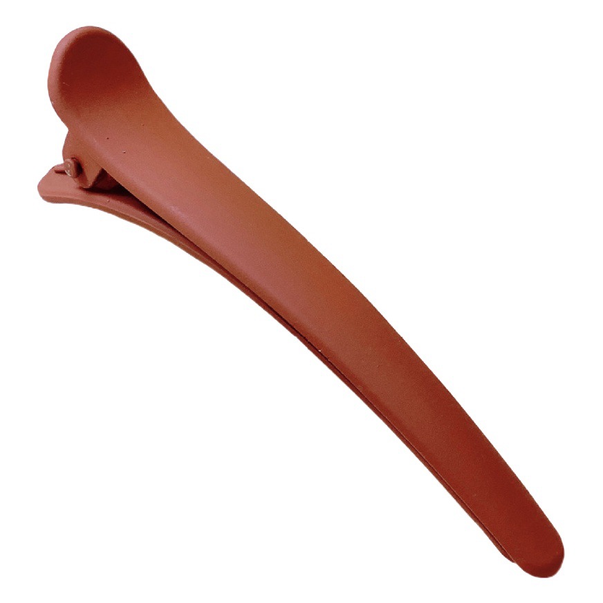8cm Plastic Duckbill Clip One-Word Hair Clip Color Makeup Hairdressing Clip Seamless Clip Bangs Clip Hair Clip Wholesale
