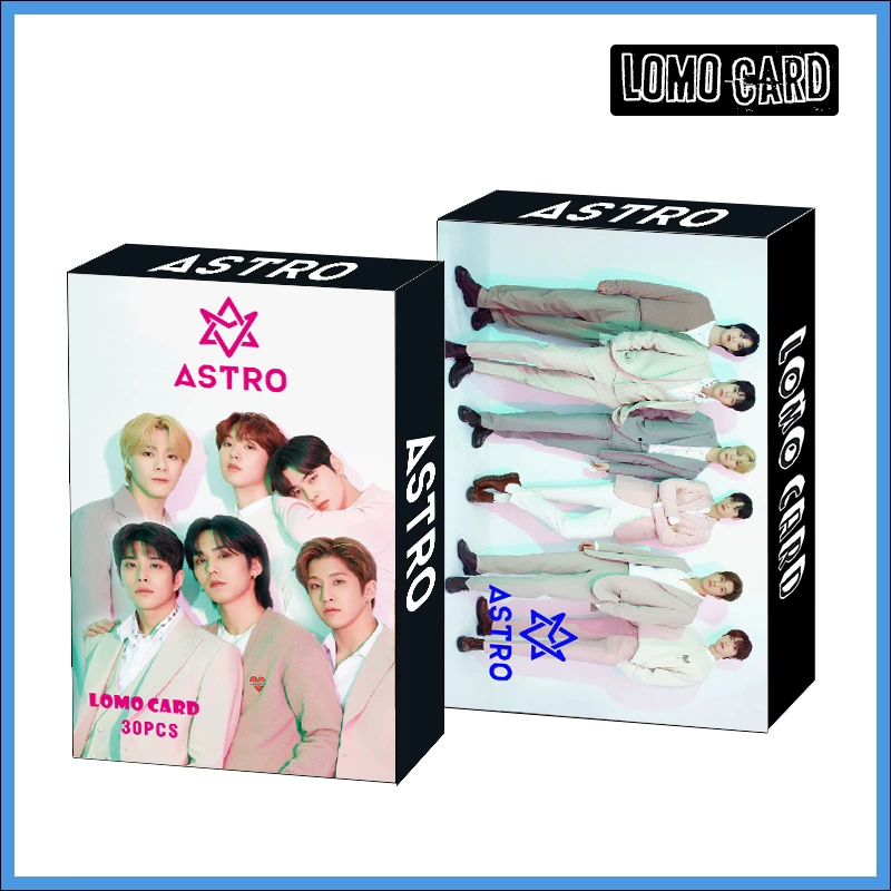 Хитовые звезды вокруг StrayKids Ateez Astro NCT LOMO новая карточка альбома благословение маленькая карточка