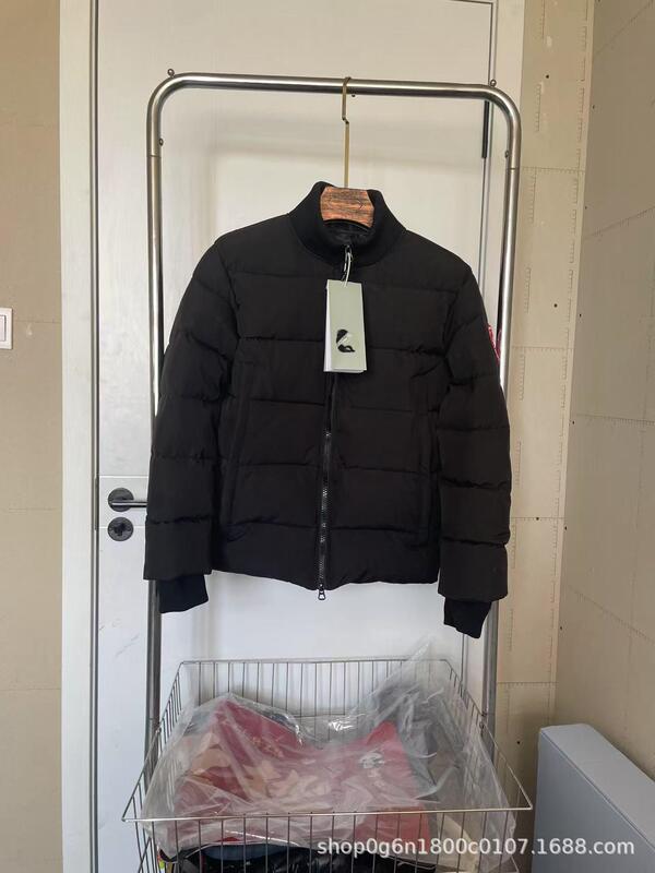 新款大鹅正确版大口袋高端情侣派克棉服加厚连帽男女防风保暖外套|undefined
