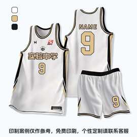 2026爆款窄肩篮球服复古潮风透气网眼成人青少年运动组队球服训练