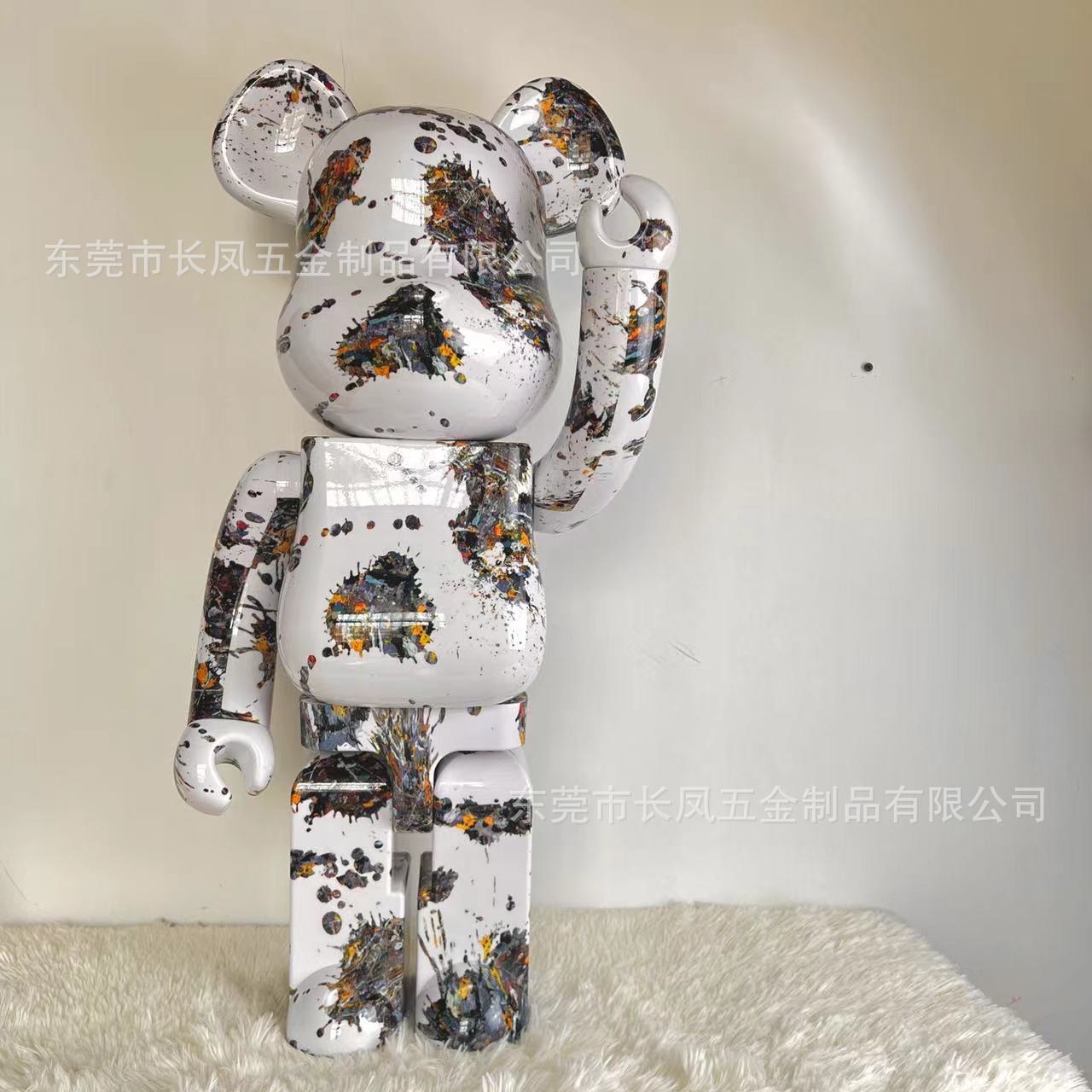 (2개) 곰 벽돌 100% 빌딩 블록 곰 빈 산 기지 큰 조수 놀이 손