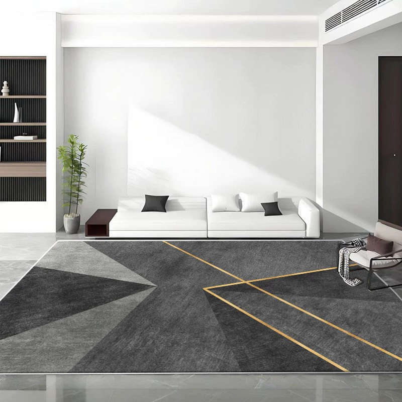Modern non-slip carpet for living room, simple and elegant design