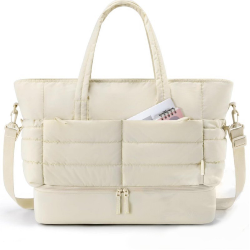 Bolsa de viaje portátil plegable de gran capacidad spot transfronterizo, bolsa de ejercicios multifuncional para viajes al aire libre