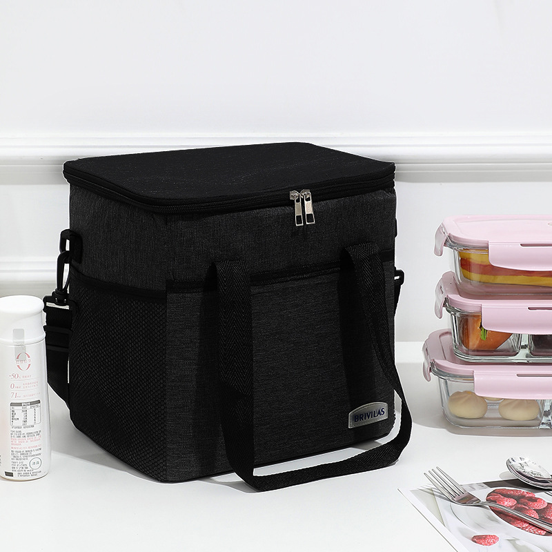 Bolsa aislante catiónica de comercio exterior, bolsa bento de gran capacidad con arroz, bolsa de lonchera explosiva transfronteriza, bolsa de picnic, bolsa de hielo grande