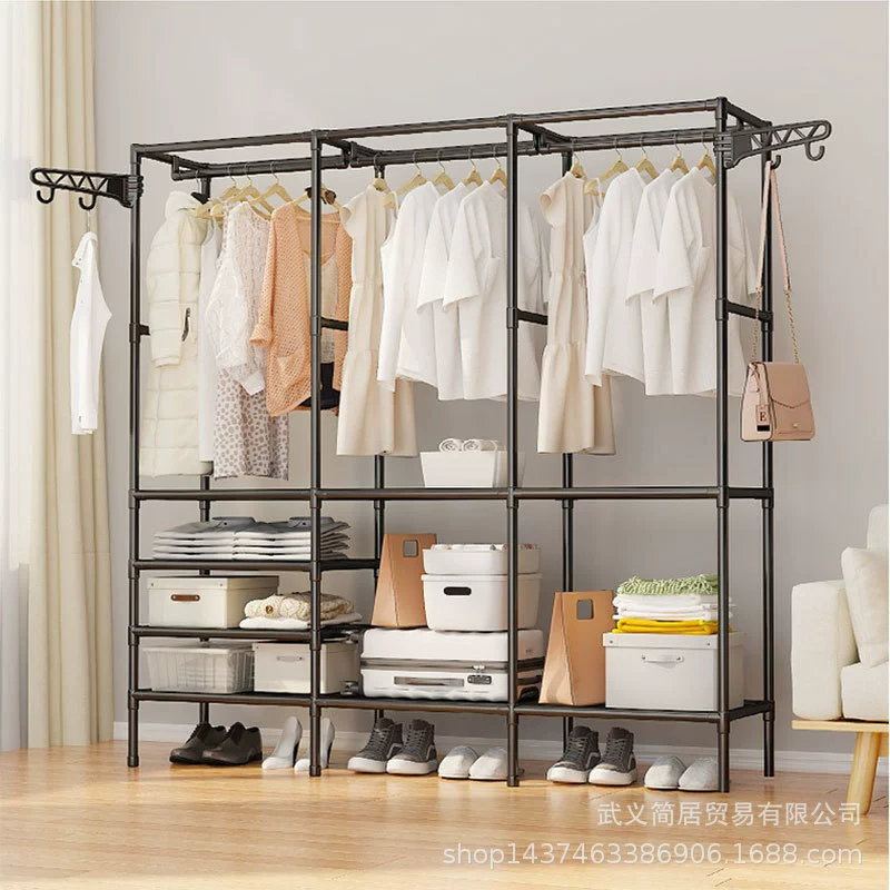 Garment Rack Shelf Rack Freestanding Multi-tier Simple from Yomiego