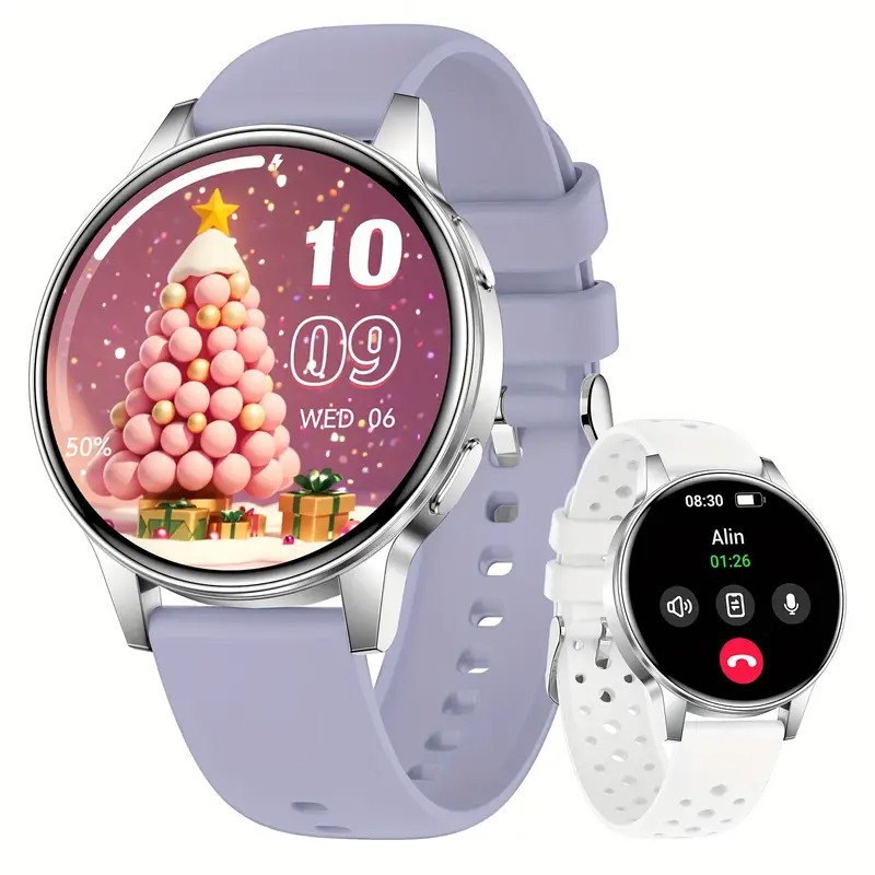 Women's Smart Watch 2025 New Bluetooth Call Multifunctional Health Monitoring Heart Rate Couple Sports Bracelet Watch