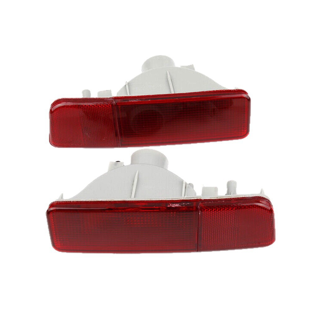 Aplicable a Mitsubishi 03 / 04 / 05 / 06 Outlander parachoques traseros luz de niebla trasera indicador de freno reflector