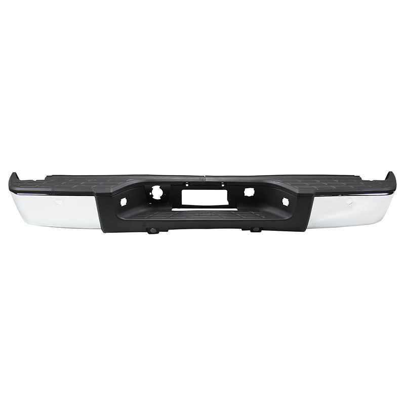 Aplicable a Chevrolet 08-13 Silverado parachoques traseros Solode original con agujeros de radar galvanizados
