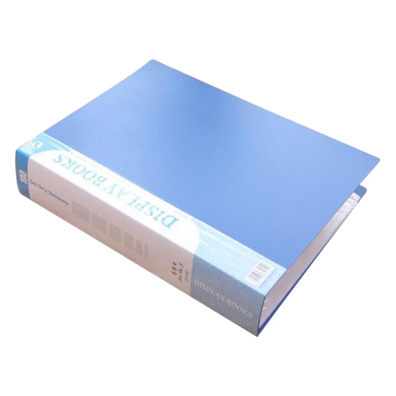 Suministros de oficina A4 Carpeta de libro de datos material Carpeta de inserción 10 20 30 40 60 80 100 páginas