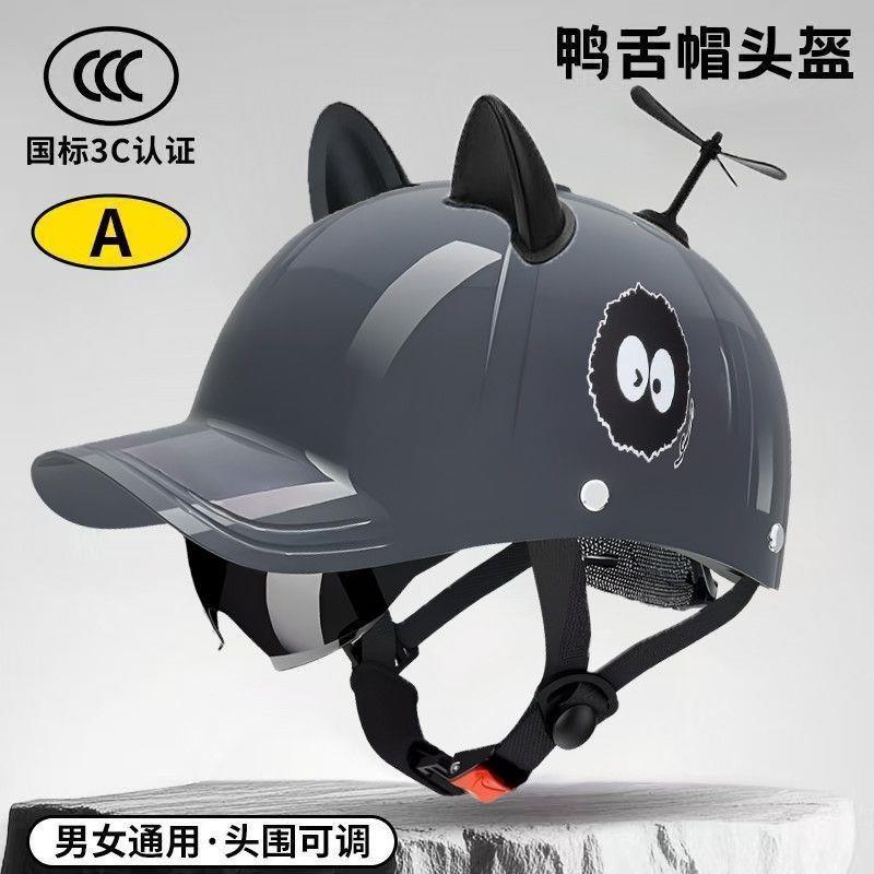Summer Motorcycle Helmet with 3C Certification, Suitable for Motorcycles and Electric Vehicles, All-Season Safety Helmet, National Standard, High-End Half Helmet, New Model