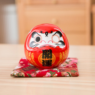 Creative lucky little Damo decoration Damo egg sushi restaurant opening gift home entrance decoration