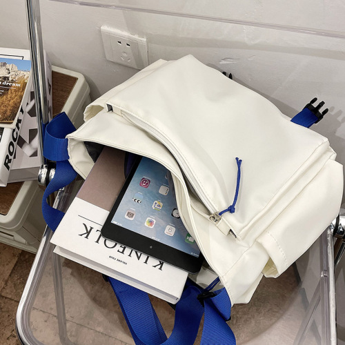 Men's crossbody bag trendy brand ins workwear style Japanese casual men's bag large capacity shoulder bag personalized messenger bag trendy