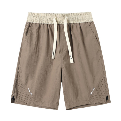 Summer New Trend Loose Casual Men's Sports Comfortable Breathable Five-Finger Shorts Men's Korean Version Summer Thin