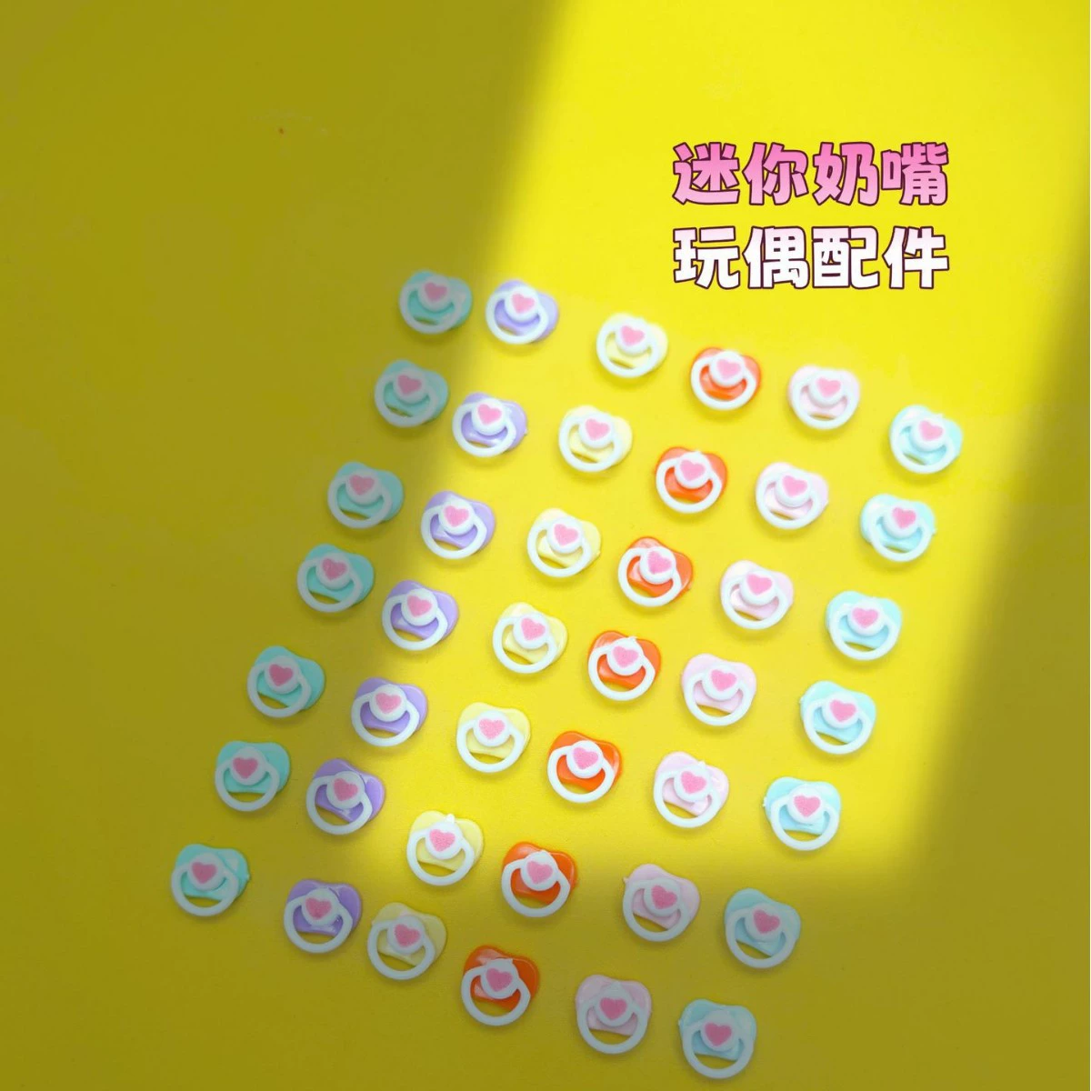 Миниатюрные аксессуары для кукол: пустышки-сердечки, витые палочки, игрушки-щенки, хлопковые куклы, инструменты для декора кукол BJD, ручная работа, оптом