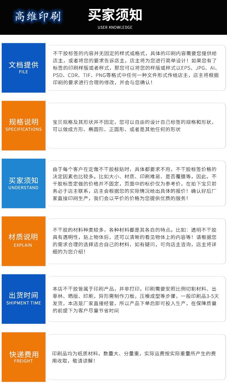 买家须知