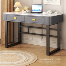 玻璃电脑桌台式办公桌电竞桌家用学生家用卧室女生书桌梳妆台一体