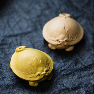 Yixing Zisha Tea Pet Tortoise Tea Play Tea Ceremony Creative Ornaments Section Mud Rich Armor World Turtle Tea Set Accessories