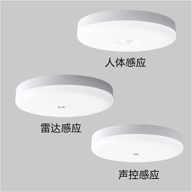 LED人感センサー天井照明 音声・光制御レーダーセンサー天井照明 物件階段通路スマートセンサー照明|undefined