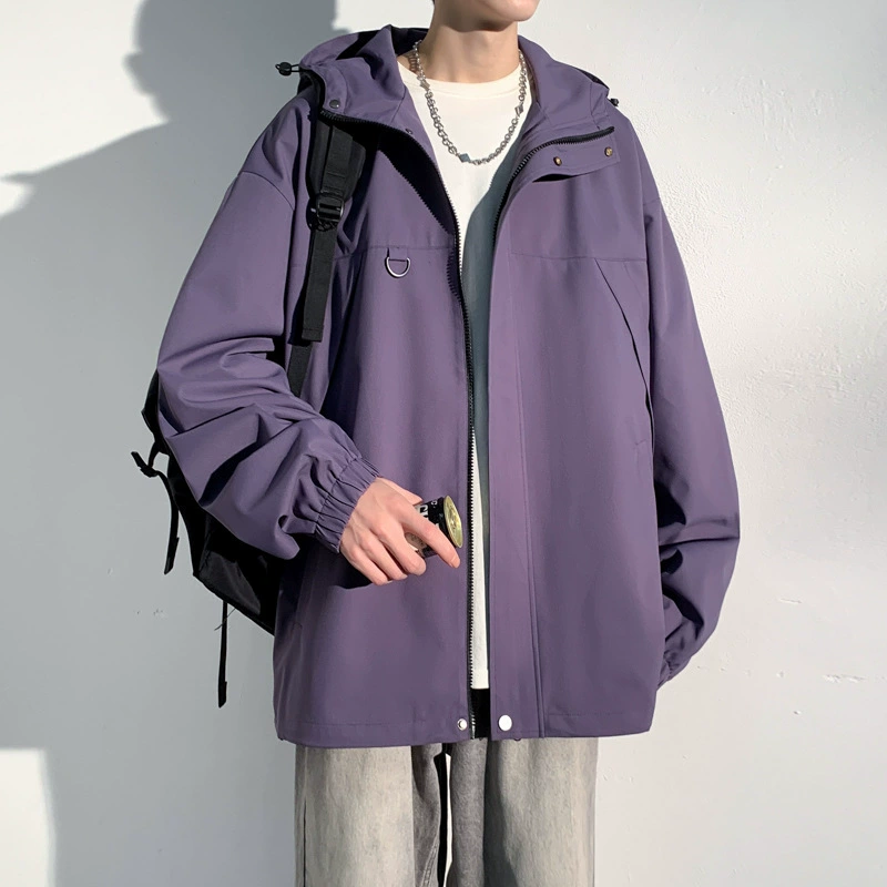 Пальто мужской 2024 новый весенний ветрозащитный водонепроницаемый наружный заряд функция оснастки спортивный альпинистский куртка оптом