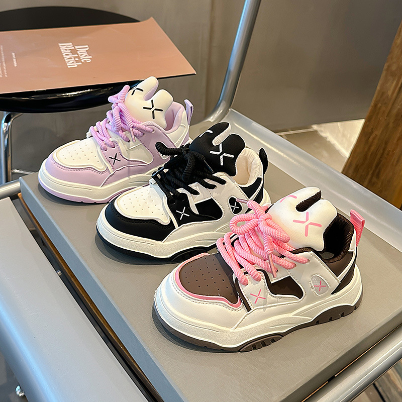 Cricketskor för barn Korean Edition Bröd Violence Bear Tide Brand Pojkar och flickor Fritidssportskor 2023 Nyhet_voghion.com