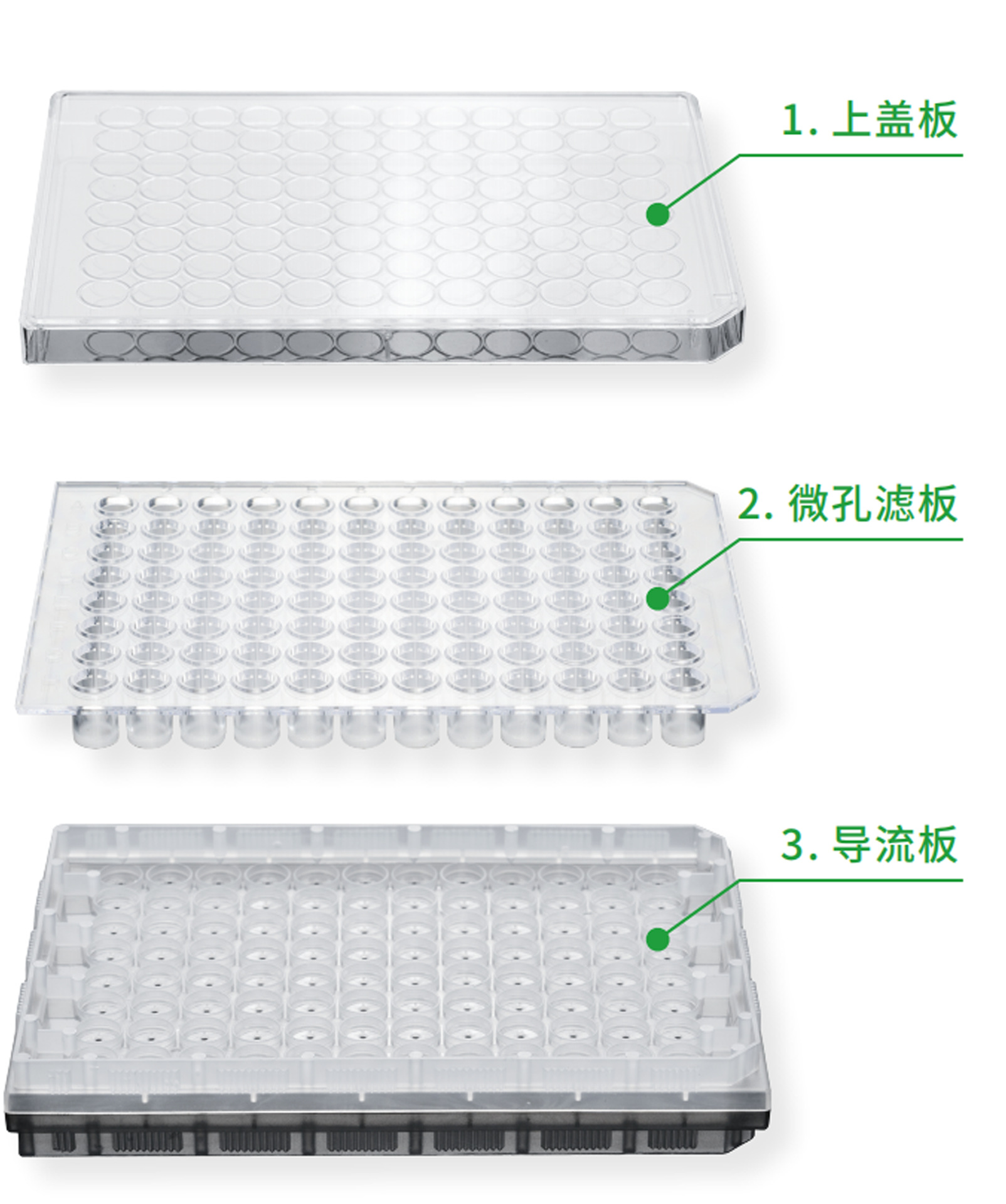 biocomma 96孔微孔过滤板 300μL 亲水性PVDF 0.22μm-阿里巴巴
