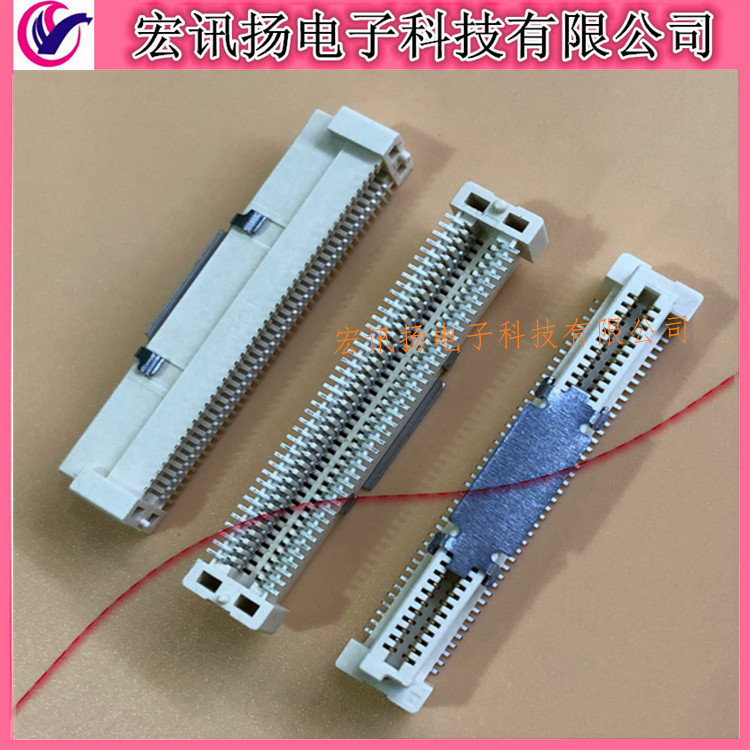 61082-082502LF 原装AMPHENOL/安费诺 0.8mm间距-80Pin H=7.7mm