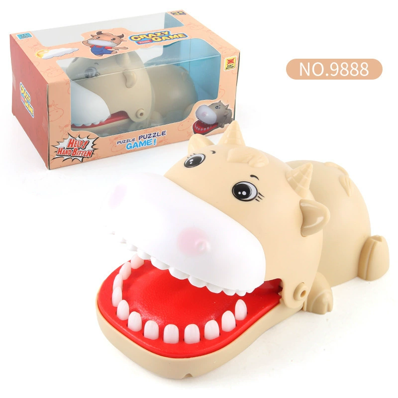 Детские новинки игрушек с blazing fingers, кусание, милые коровы, пародия на игру, кусают руки, милые игрушки коровы