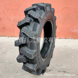 厂家批发拖拉机6.50-16 大花水陆人字 农用四驱变拖前轮650-1轮胎