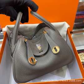 蜡线进口tc牛皮琳迪包医生包26/30枕头包单肩斜跨女包斜挎