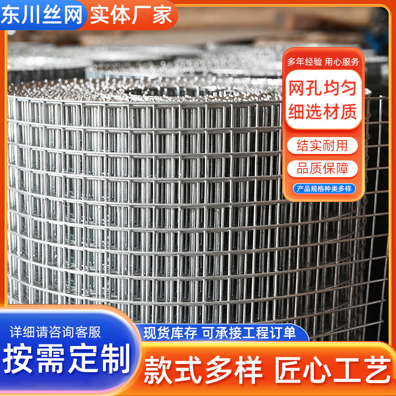镀锌挂墙铁丝网 电焊网抹墙网厂家批发 建筑工地保温电焊钢丝网
