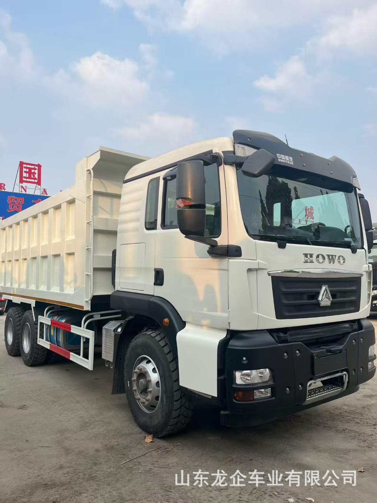 Factory Cross-Border Heavy-Duty Dump Truck Howo Tx380 Horsepower 10-Wheel Dump Truck for Engineering and Mining Transport