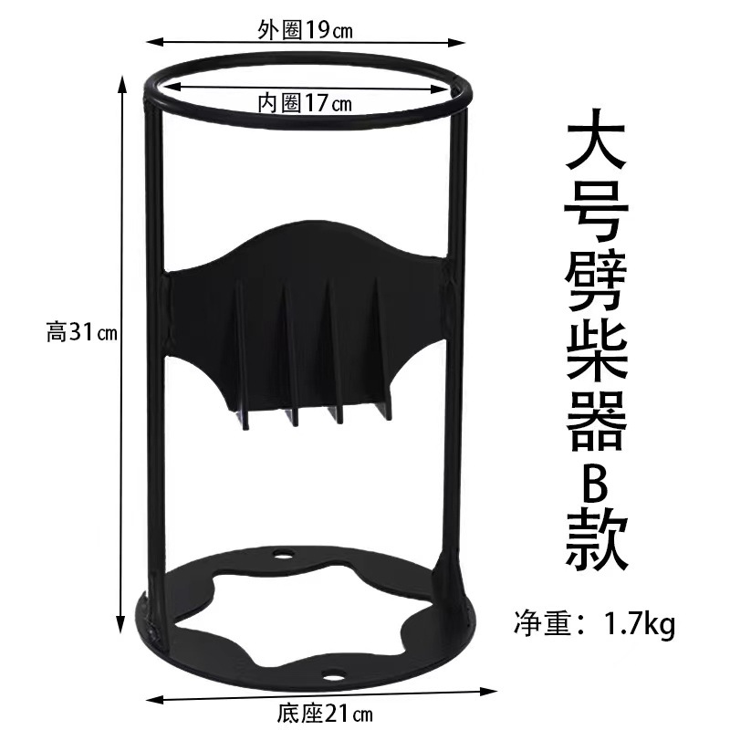 Divisor de leña dedicado transfronterizo herramienta de corte de leña manual herramienta de corte de leña para acampar estante de corte de leña