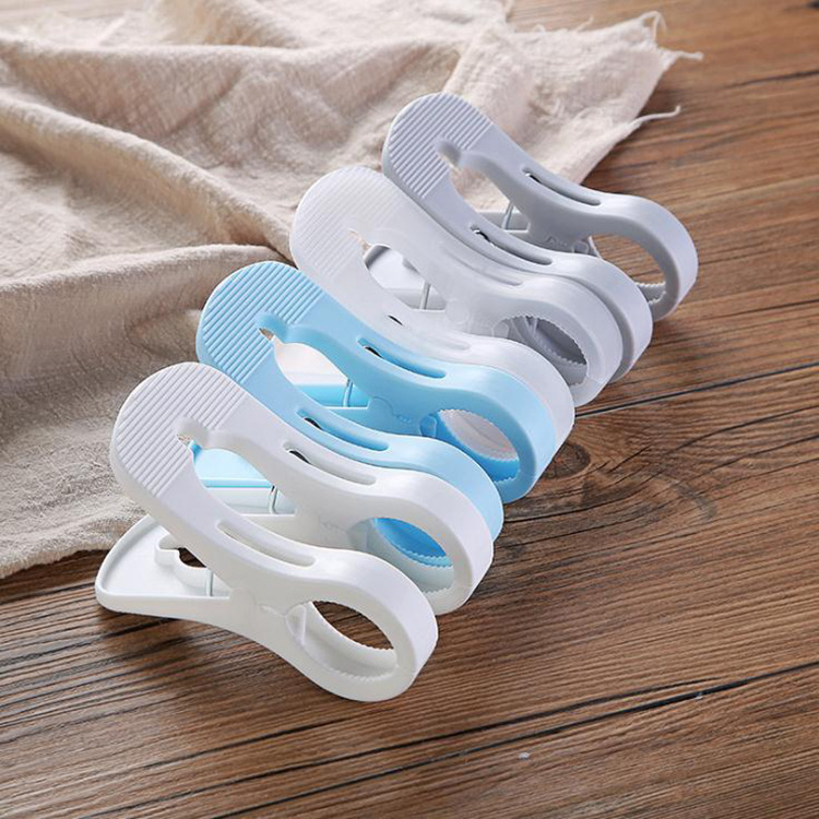 Plastic clothes clip windproof drying quilt fixed large clip plastic clothes outdoor cotton quilt clothes spring clip
