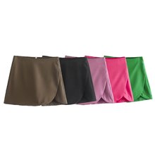 长期大量现货短裤 批发跨境春欧美欧美风女装宽松休闲裙裤