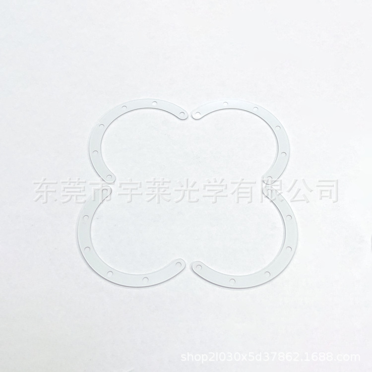 厂家货源亚克力面板PC面板树脂面板各尺寸异形面板丝印颜色面板