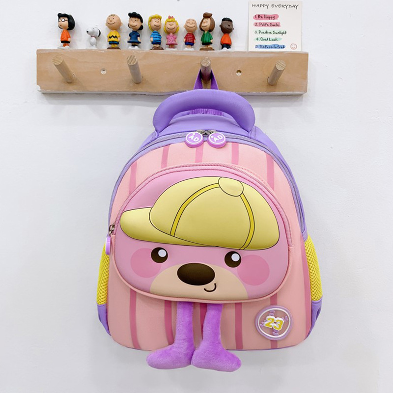 Mochila infantil preescolar de 3 años y 5 años de niña encantadora mochila de jardín de infantes de dibujos animados mochila ligera para niños