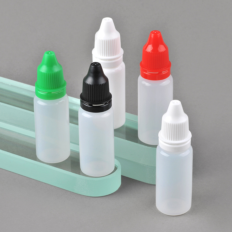 10ml塑料瓶挤压 滴液瓶油墨瓶滴剂瓶  色素分装瓶印油瓶