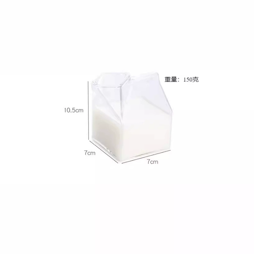 Поставщик Zhenghui Milk Box Cup Home Высокотемп INS высокая ценность стеклянная чашка детская молочная чашка чашка для завтрака
