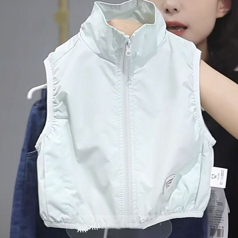 Children's Vest, Windproof and Waterproof, Spring and Autumn Style, 2026 New Style, Stylish and Fashionable Baby Sleeveless Top, Vest Jacket