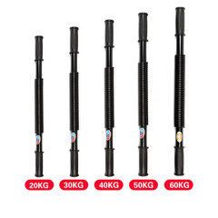 多功能電鍍彈簧臂力器室內健身器材可調節擴胸器練肌肉臂力棒