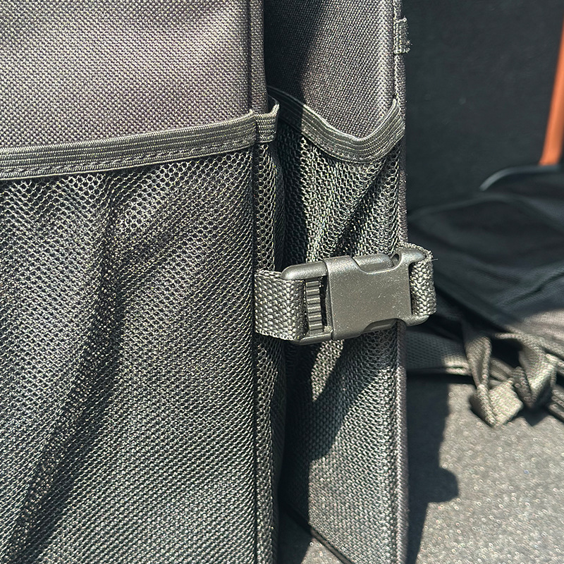 Cesta de almacenamiento del maletero del automóvil multifuncional de tela de oxford engrosada caja de herramientas plegables montada en el automóvil caja de almacenamiento de acabado