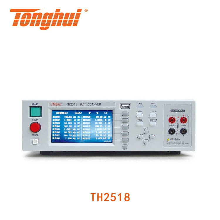 Tonghui DC Тестер низкого сопротивления TH2515/16A/TH2516B Микрооммер миллиомметр TH2518A