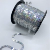 Silver nail sequins, 4.5meter