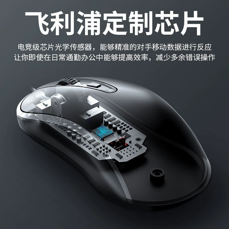 Mouse, gaming mute laptop, business version